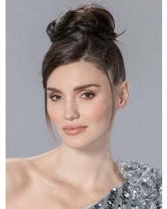 Cassis Hairpiece by Ellen Wille | Human Hair Drawstring Bun Hairpiece