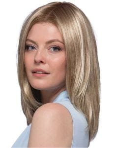 long layered wig with face framing