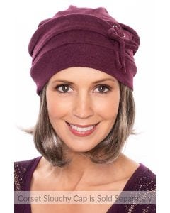 Halo Hair | Cardani Classic Bob Halo Hairpiece for Hats | Hats with Hair