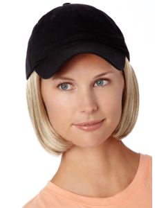 Baseball Hat with Hair: 8273 (8225) Shorty Hat Black by Henry Margu