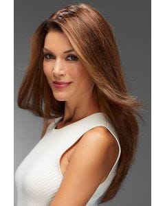 18 Inch Top Style Hair Topper by Jon Renau | Remy Human Hair, Monofilament
