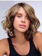 10 Inch Au Naturel Waves Topper by Hairdo | Monofilament Part, Heat Friendly