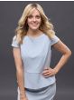 EasiPart XL 12 Inch Human Hair Topper by Jon Renau | Remy Human Hair, Monofilament