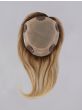 Top Form 12 Inch Human Hair Topper by Jon Renau | Remy Human Hair, Lace Front, Monofilament
