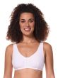 Frances Post‑Surgical Pocketed Bra by Amoena | Wire‑Free, Front Closure