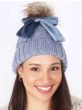 3 Ways to Wear Bow Beanie | Sherpa-Lined Beanie for Women