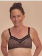 Brooke Wire-Free V Neck Mastectomy Bra by Amoena | Smooth Pocketed Bra for Everyday Wear