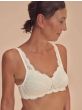 Floria Wire-Free Pocketed Bra by Amoena | Soft Cotton Blend with Gentle Support