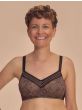 Brooke Wire-Free V Neck Mastectomy Bra by Amoena | Smooth Pocketed Bra for Everyday Wear