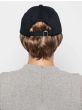 Baseball Cap with Hair: 8274 Tapered Hat Black by Henry Margu