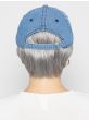 Baseball Cap with Hair: 8294 Tapered Hat Denim by Henry Margu