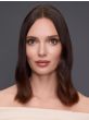 EasiPart Medium Human Hair 14” Hair Topper by Jon Renau | Remy Human Hair, Monofilament