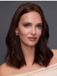 EasiPart Medium Human Hair 14” Hair Topper by Jon Renau | Remy Human Hair, Monofilament