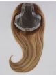 EasiPart T 18 Inch Human Hair Topper by Jon Renau | Monofilament Remy Human Hair Topper