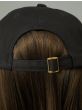 Baseball Cap with Hair: 8274 Tapered Hat Black by Henry Margu