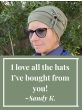 Corset Slouchy Hat | 100% Organic Cotton Slouchy Snood Beanie Cap