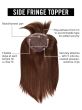 Side Fringe Hair Topper by Hairdo | Monofilament Part, Heat Friendly