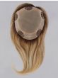 12 Inch Top Form French HH Hair Topper by Jon Renau | Remy Human Hair, Hand Tied, Monofilament