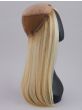 Top Full 18 Inch Remy Human Hair Topper by Jon Renau | Double Monofilament, Hand Tied
