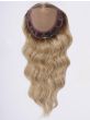 Top Trend Lace HD Wavy 18 Inch Hair Topper by Jon Renau | Heat Resistant, Lace Front, Double Monofilament 