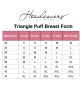 ABC 910 Triangle Puff Breast Form | Adjustable Fiber-Fill Triangle Breast Prosthesis