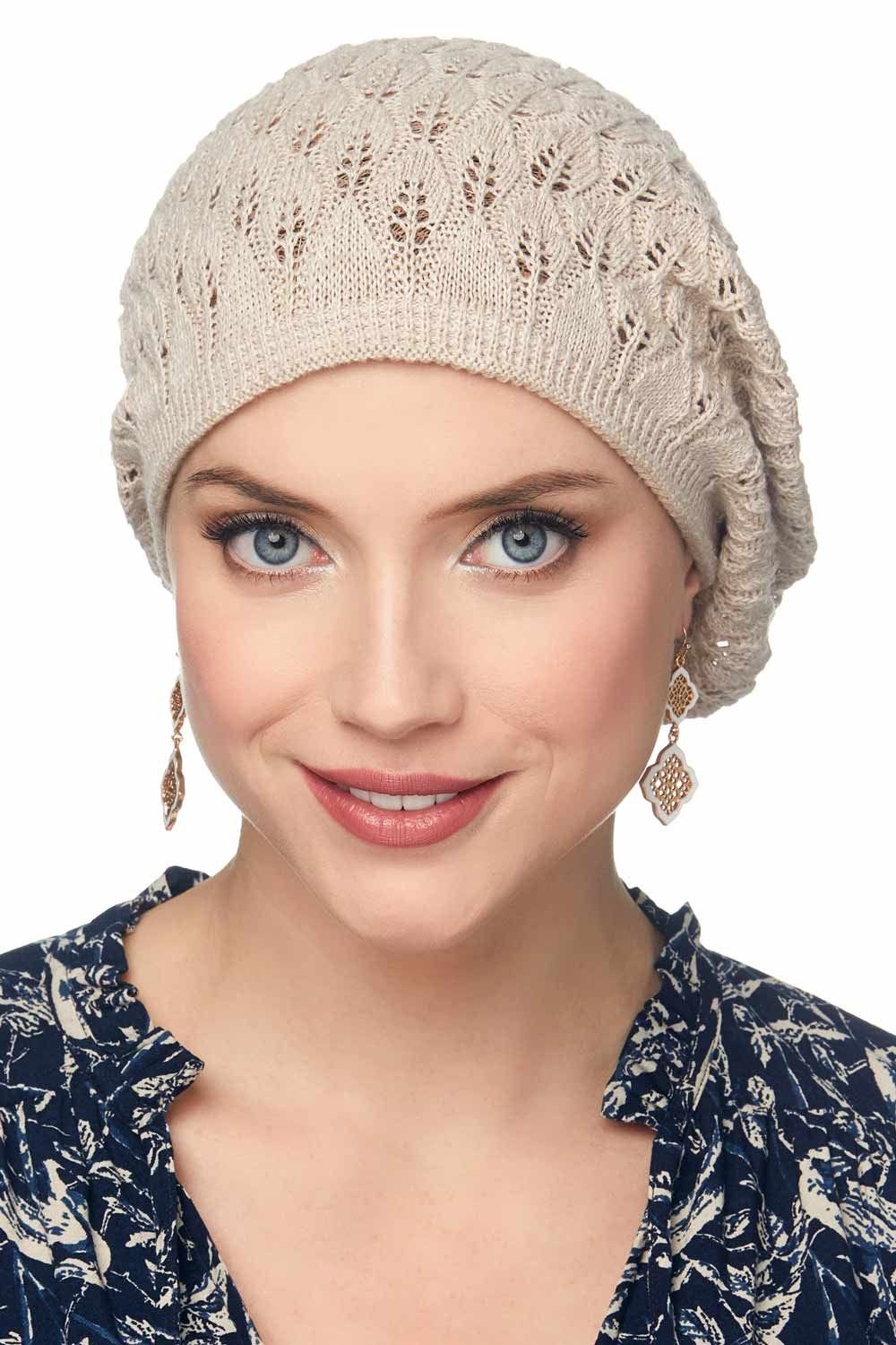 Cotton Beret Hat Barely There Cotton Beret