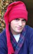 warm fleece sleep cap for men - classic stocking cap for sleeping