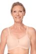 Amoena Lara Padded Wire-Free Bra | Pocketed T-Shirt Mastectomy Bra or Post Breast Surgery