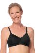 Amoena Lara Padded Wire-Free Bra | Pocketed T-Shirt Mastectomy Bra or Post Breast Surgery
