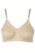 Victoria Lace Cup Post Mastectomy Lumpectomy Bra by Nearly Me | Elegant mastectomy bra with pockets