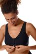 Fleur Mastectomy Bra by Amoena | Wire-Free Pocketed Front-Closure Bra