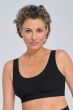 Linda Wire-Free Pocketed Mastectomy Bra by Amoena | Seamless Support with Gentle Massage