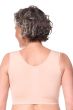 Sina Seamless Post-Surgical Compression Bra by Amoena | Front Closure with Pockets