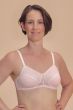 Kennie Wire-Free Mastectomy Bra by Amoena | Soft Lace Comfort & Breathable Pockets
