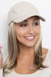 Baseball Hat with Hair: 8281 (8229) Long Hat Beige by Henry Margu