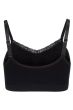 Joy Bra 9043 | Lace-Trim V-Neck Mastectomy Bra | Pocketed Wire-Free Bra with Removable Inserts
