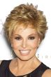 Raquel Welch in a short, textured, ginger blonde lace front wig