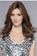 Long heat friendly partial hair topper