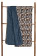 Cardani Luxury Bamboo Lap Blanket | Bamboo Viscose & Organic Cotton Double Layer Blanket