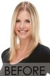 easiPart French 12 Inch Human Hair Topper by Jon Renau Wigs - French Drawn Top, Remy Human Hair Topper