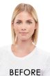 8 Inch easiPart French XL HH Topper by Jon Renau Wigs - Remy Human Hair, French Drawn Top