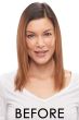 18 Inch Top Style Hairpiece Hair Topper by Jon Renau Wigs - Remy Human Hair, Monofilament