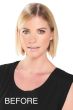 8 Inch EasiPart HD XL Topper by Jon Renau Wigs - Monofilament, Heat Friendly Synthetic Hairpiece