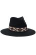 Boho Western Hat | Women's Wool Festival Hat