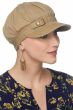 Buckle Newsboy Hat | Womens Distressed Cotton Ball Cap