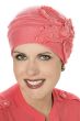 butterfly fringe pull on hat in 100% cotton - cancer hats
