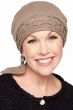 Short Tail Cableknit Scarf | Pure Cotton Knitted Head Wrap