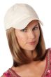 Baseball Cap with Hair: 8228 Classic Hat Beige
