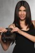 Clip-in Human Hair Fringe Bangs by Hairdo Wigs