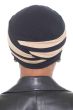 Criss Cross Turban by Cardani | Bamboo Cap with Detachable Bow